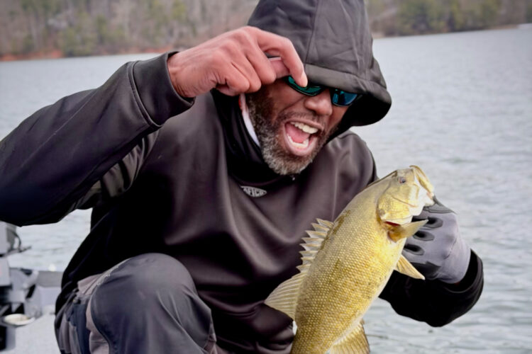 Healthy Randy Moss has passion for fishing